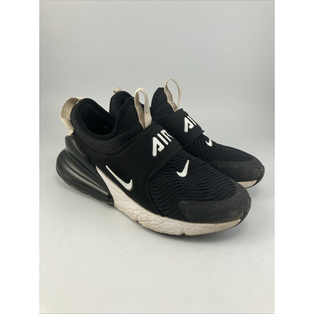 Nike Air Max 270 Extreme Sneaker Shoes Youth Size 4Y - Black/White CI1108 001